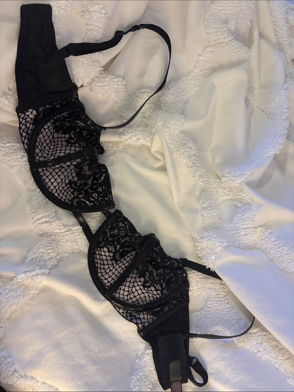 Victoria's Secret Black Lace Underwire Bra